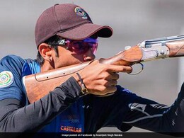 Anant Jeet Singh Naruka Bags Silver In Men's Skeet At Asian Games 2023