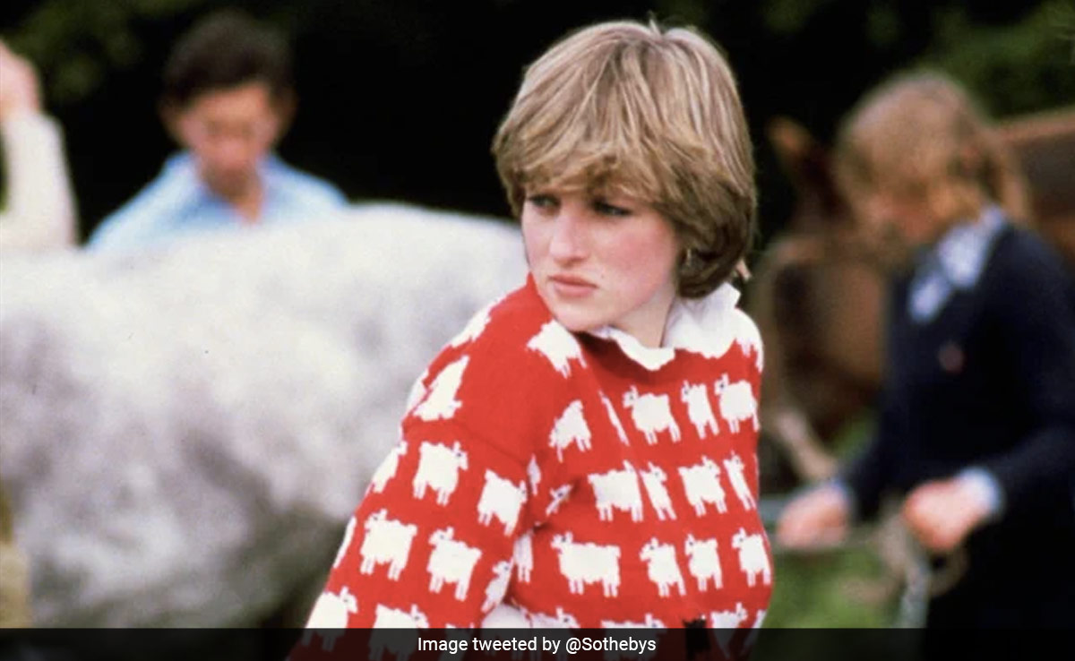 Princess Diana's 'Black Sheep' Sweater Sells For $1.1 Million
