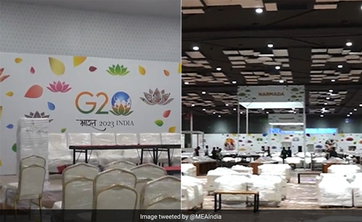 Watch: State-Of-The-Art Media Centre Preps For G20 Summit