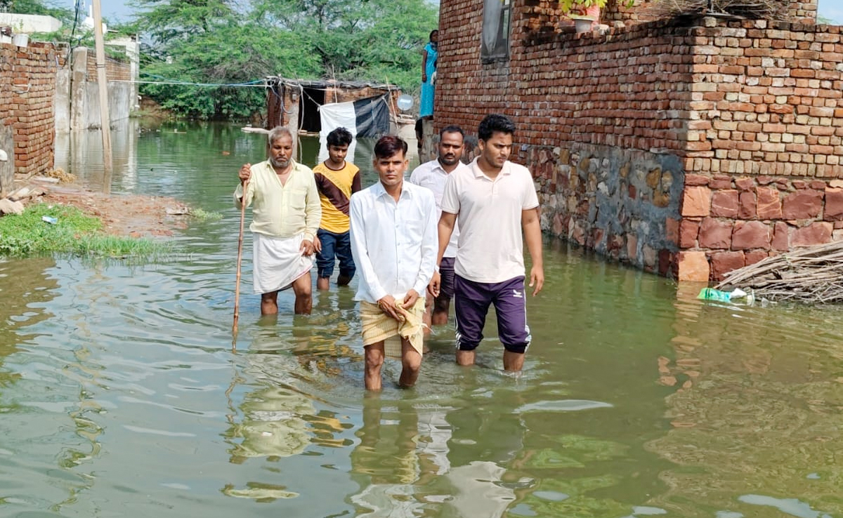 राजस्थान सूखा लेकिन भरतपुर डूबा! बिन बारिश बाढ़ जैसे हालात, मंत्री बोले- एक साल में स्थायी समाधान