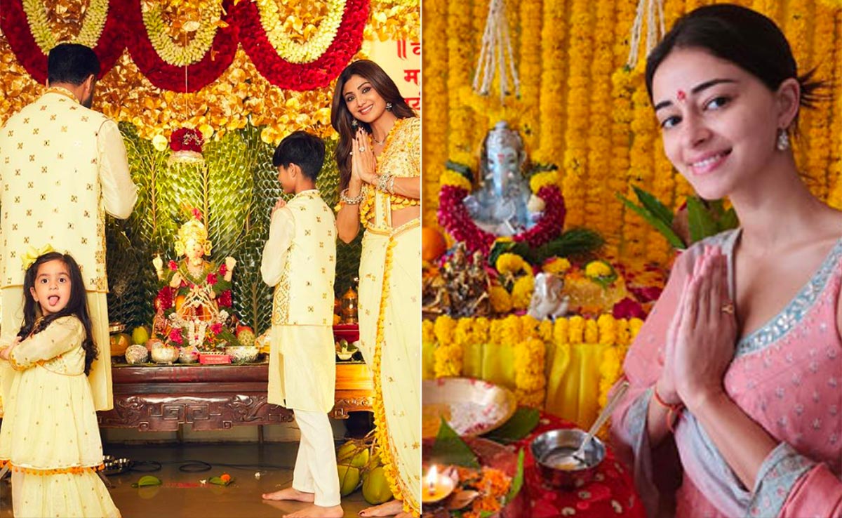 Ganesh Chaturthi 2023: Ananya Panday, Shilpa Shetty And Others Celebrate With Friends And Family