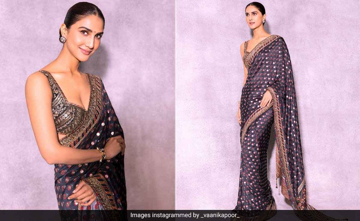 Vaani Kapoor's Rs 3.45 Lakh JJ Valaya <i>Saree</i> Is The Latest Entry In Her Ethnic Style Files