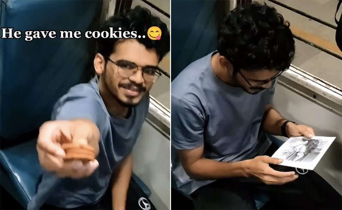 Man Offers Cookies To Artist, What He Did In Return Will Make You Smile