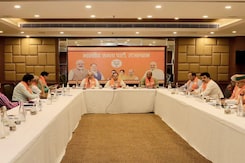 BJP On War Footing In Rajasthan, Amit Shah, JP Nadda Hold Night-Long Talks BJP On War Footing In Rajasthan, Amit Shah, JP Nadda Hold Night-Long Talks