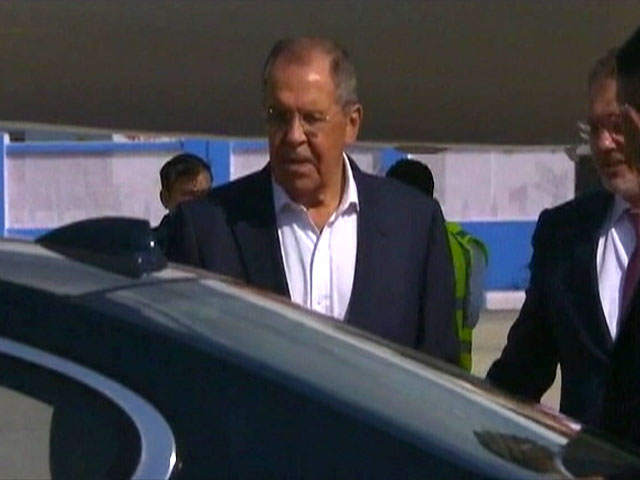 Russian Foreign Minister Sergei Lavrov Arrives For G20