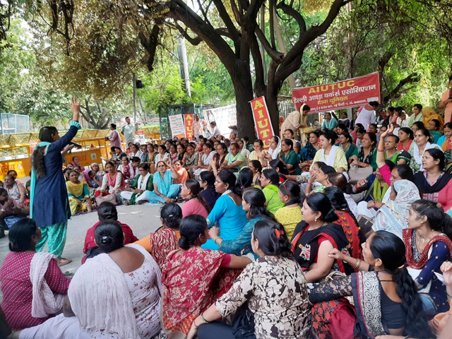 ASHA Workers On Month-Long Strike In Delhi, Demand Government Employee Status, Salaries