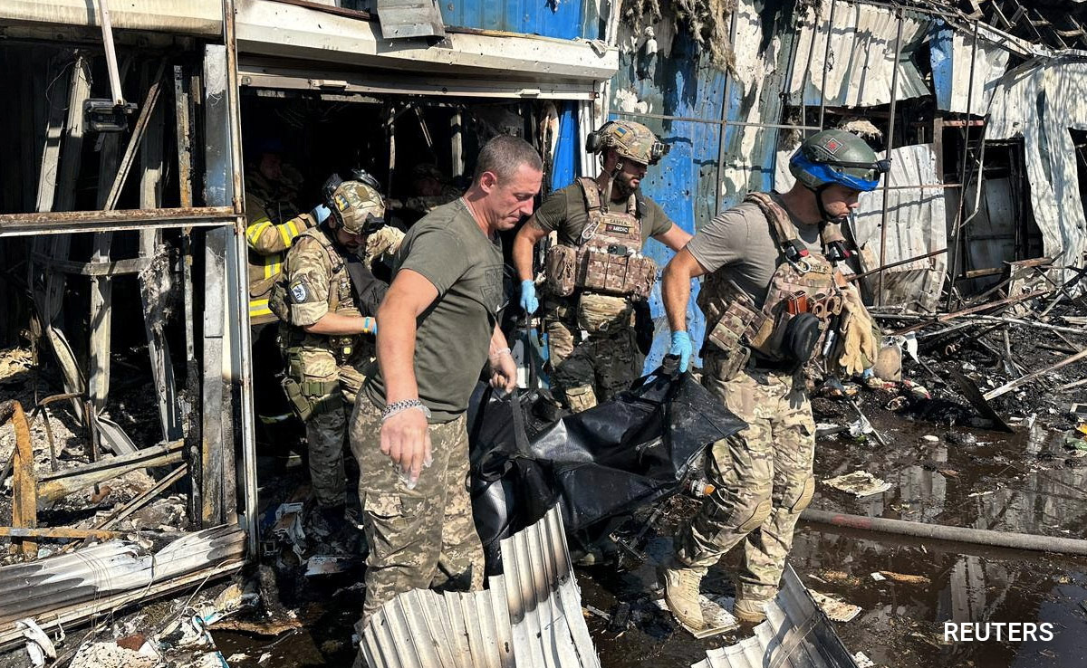 Deadly Russian Attack In Ukraine Kills 16 Amid Top US Official Antony Blinken's Visit