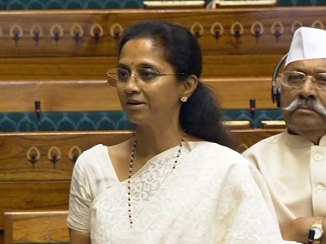 सुप्रिया सुले ने क्यों कहा सबकी किस्मत इतनी अच्छी नहीं होती?