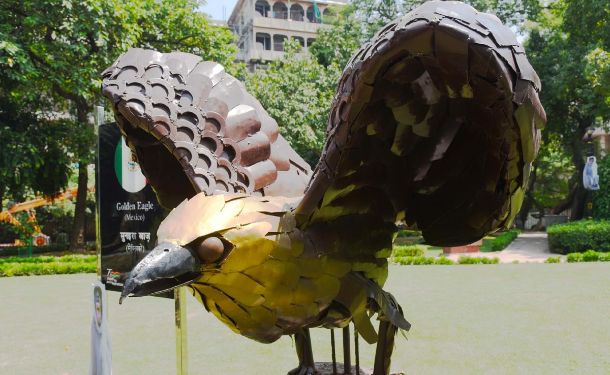In Pics: Delhi's 'Waste To Art' Park- A Tribute To G20 Nations