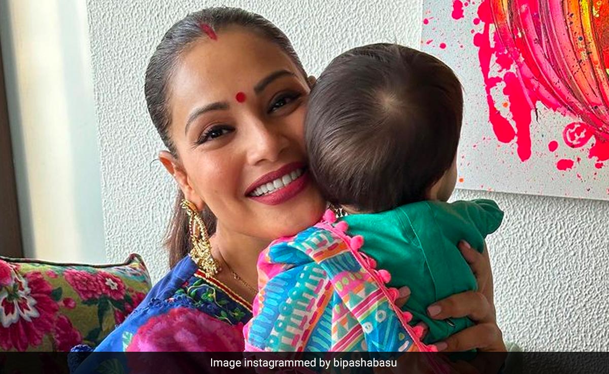 Bipasha Basu And Karan Singh Grover's Festive Fam-Jam With Daughter Devi