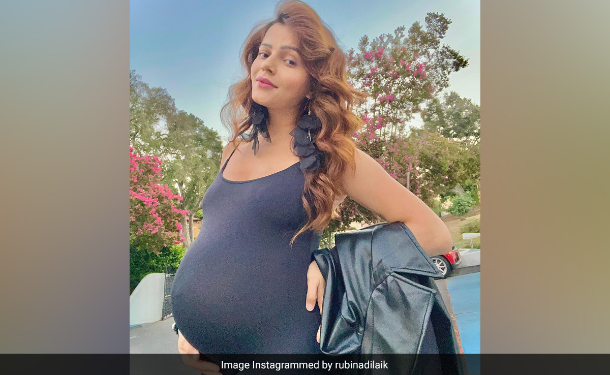 Mom-To-Be Rubina Dilaik Shares Striking Pics Of Baby Bump