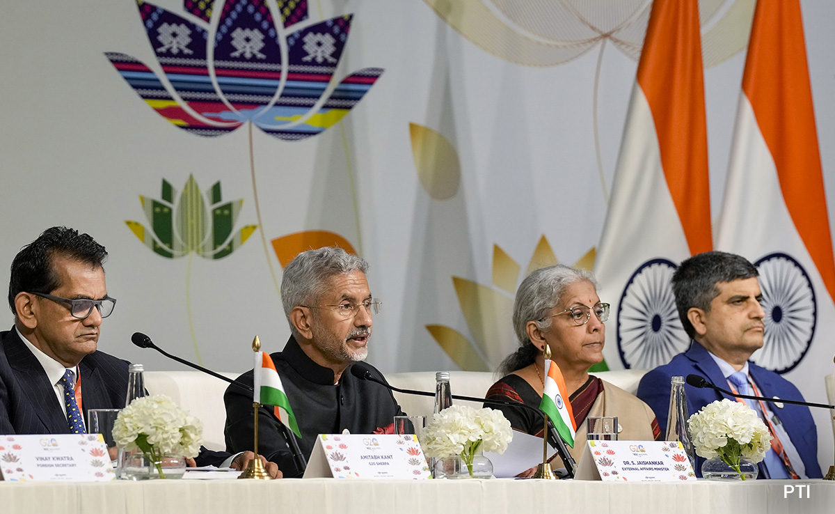 China Was Very Supportive Of Various Outcomes: S Jaishankar At G20 Summit