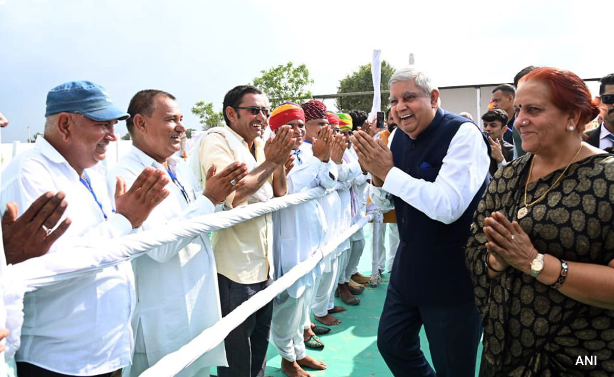 "The Higher The Position...": Vice President's Swipe At Ashok Gehlot