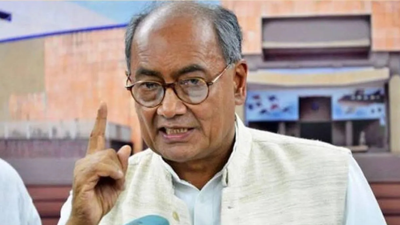 Digvijay Singh का BJP पर हमला, कहा विपक्ष पर ED और IT के छापेमारी की तैयारी में BJP