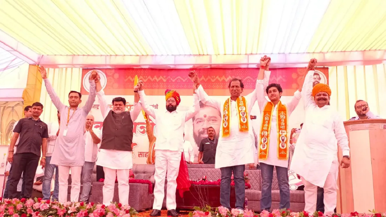 राजेन्द्र गुढ़ा शिवसेना में शामिल, महाराष्ट्र CM शिंदे ने कराई Joining