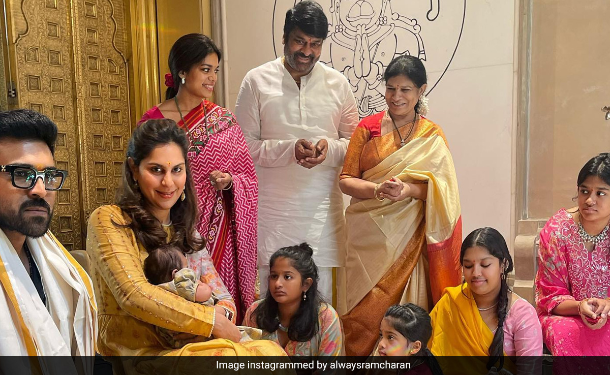 Ganesh Chaturthi 2023: Inside Ram Charan And Upasana Konidela's First Festival With Daughter Klin Kaara