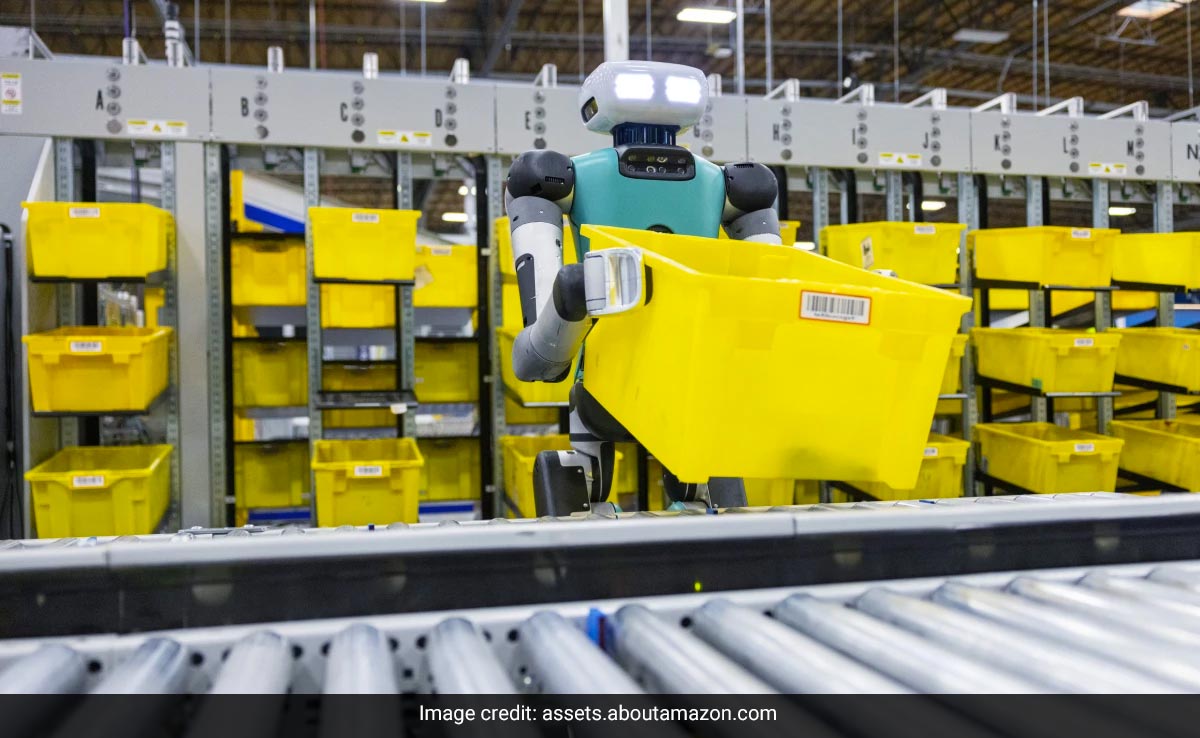Amazon Launches Humanoid Robots At Warehouses, Denies Fears Of Employee Displacement