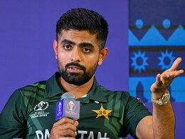 "More Pressure For Tickets Than Match" - Babar Azam's Bouncer On India vs Pakistan Clash "More Pressure For Tickets Than Match" - Babar Azam's Bouncer On India vs Pakistan Clash