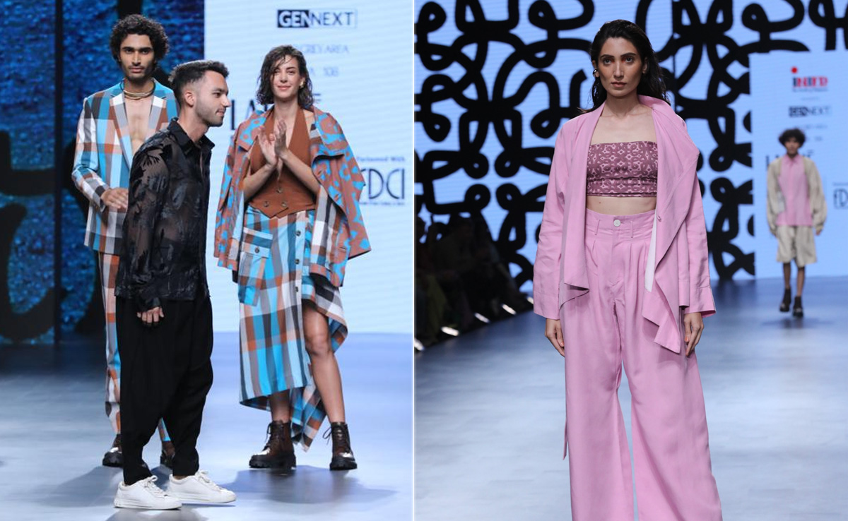 'No Grey Area' Redefines The Saree At Lakme Fashion Week 2023