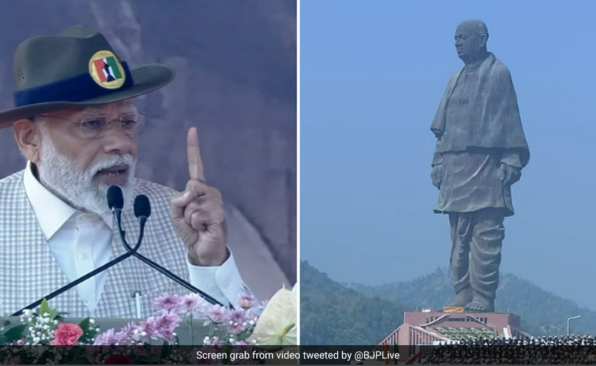 स्टैच्यू ऑफ यूनिटी एक भारत, श्रेष्ठ भारत का प्रतीक : सरदार पटेल की जयंती पर पीएम मोदी