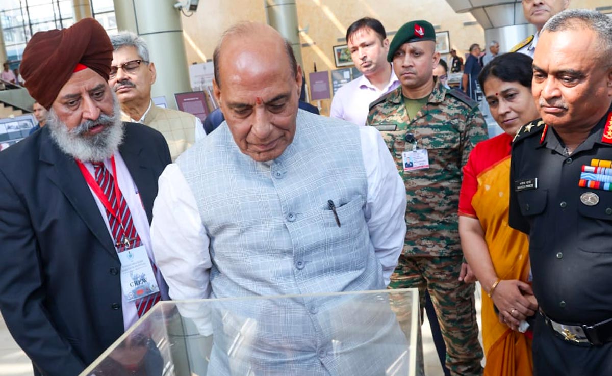 भारतीय सैन्य विरासत महोत्सव राष्ट्र के युवाओं को करेगा प्रेरित : राजनाथ सिंह