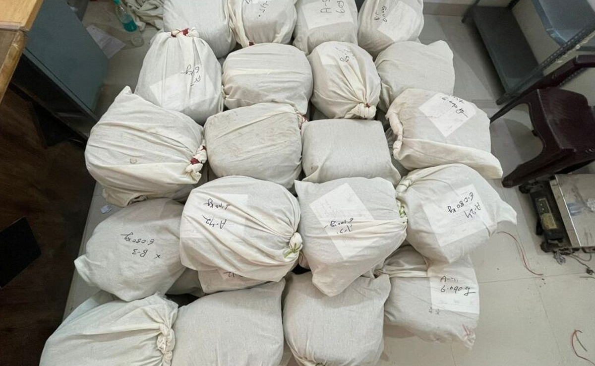 Gwalior: उड़ीसा से लाया गया 50 लाख के गांजे से भरा ट्रक पकड़ा, 4 तस्कर गिरफ्तार