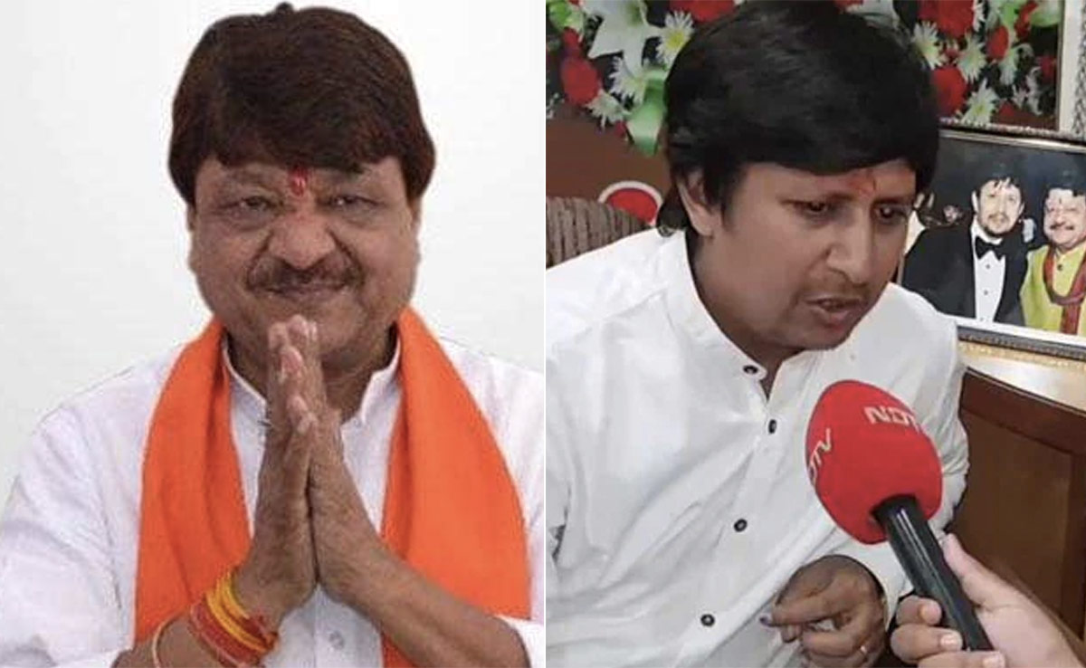 "आकाश ने खुद ही नड्डा को पत्र लिखकर टिकट देने से मना किया"- कैलाश विजयवर्गीय