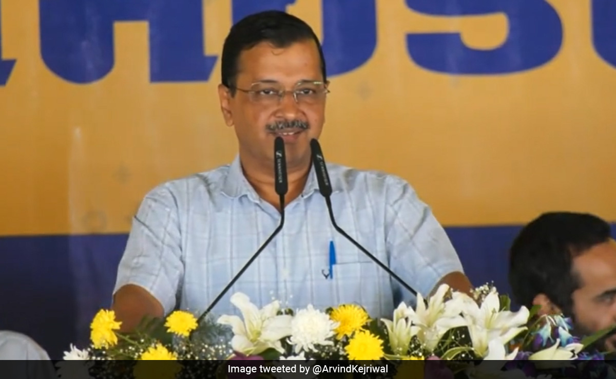 Poll Body Notice To Delhi BJP Chief Over Posts Targeting Arvind Kejriwal