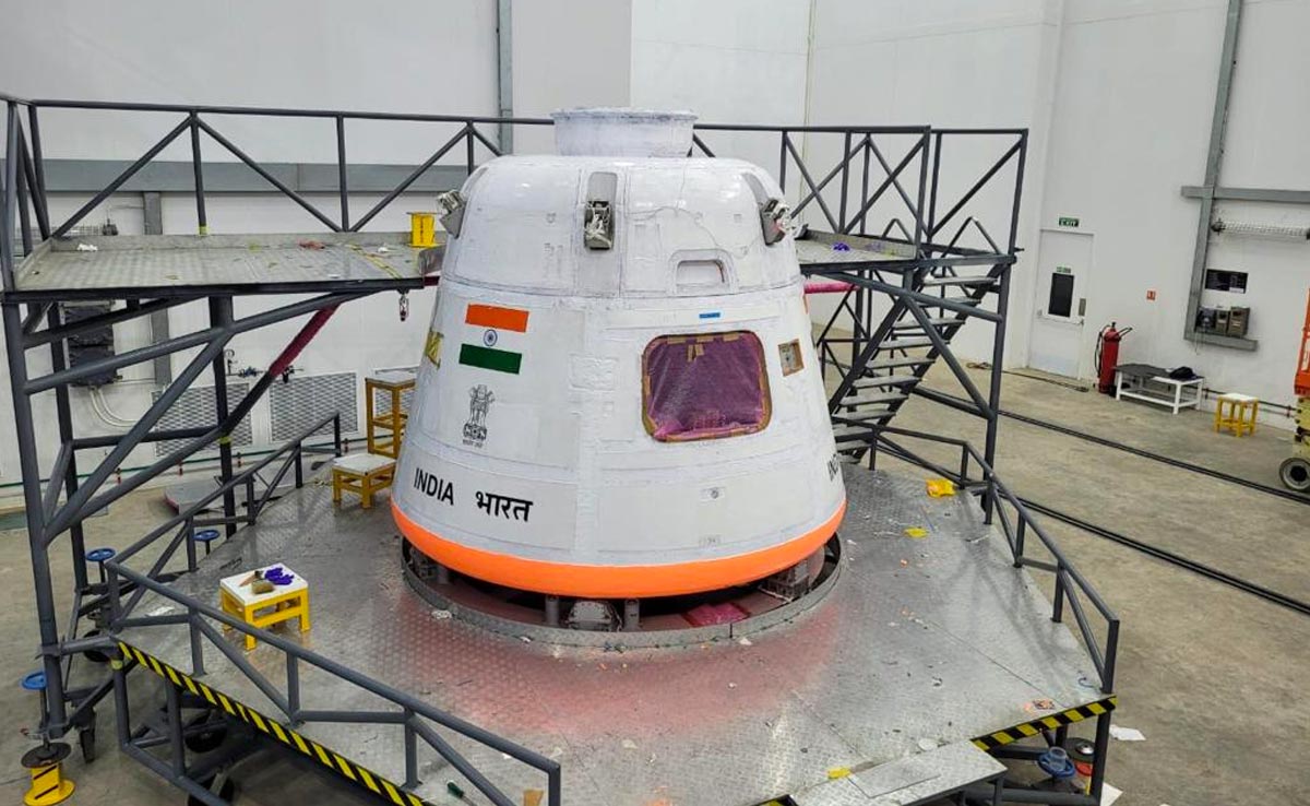 गगनयान मिशन की तैयारी अंतिम चरण में, इसरो ने शेयर की तस्‍वीरें