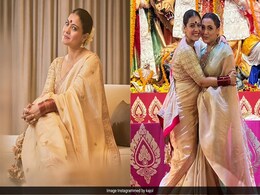 Kajol Is The Epitome Of Grace In A Rs 52K Gold Punit Balana <i>Saree</i> For <i>Durga Puja</i> 2023 Kajol Is The Epitome Of Grace In A Rs 52K Gold Punit Balana <i>Saree</i> For <i>Durga Puja</i> 2023