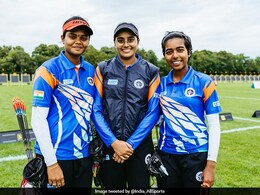 India Clinch Gold In Women's Compound Team Archery At Asian Games