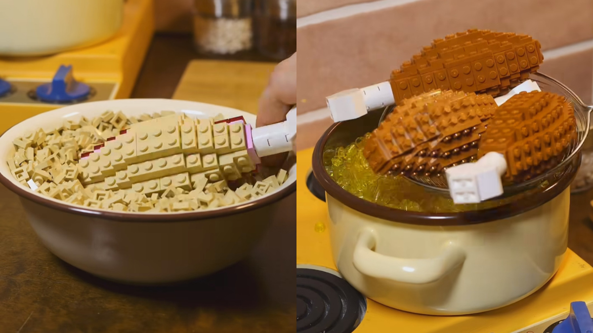 Viral: Fried Chicken Made Of Lego Wows Internet, Video Gets 58 Million Views