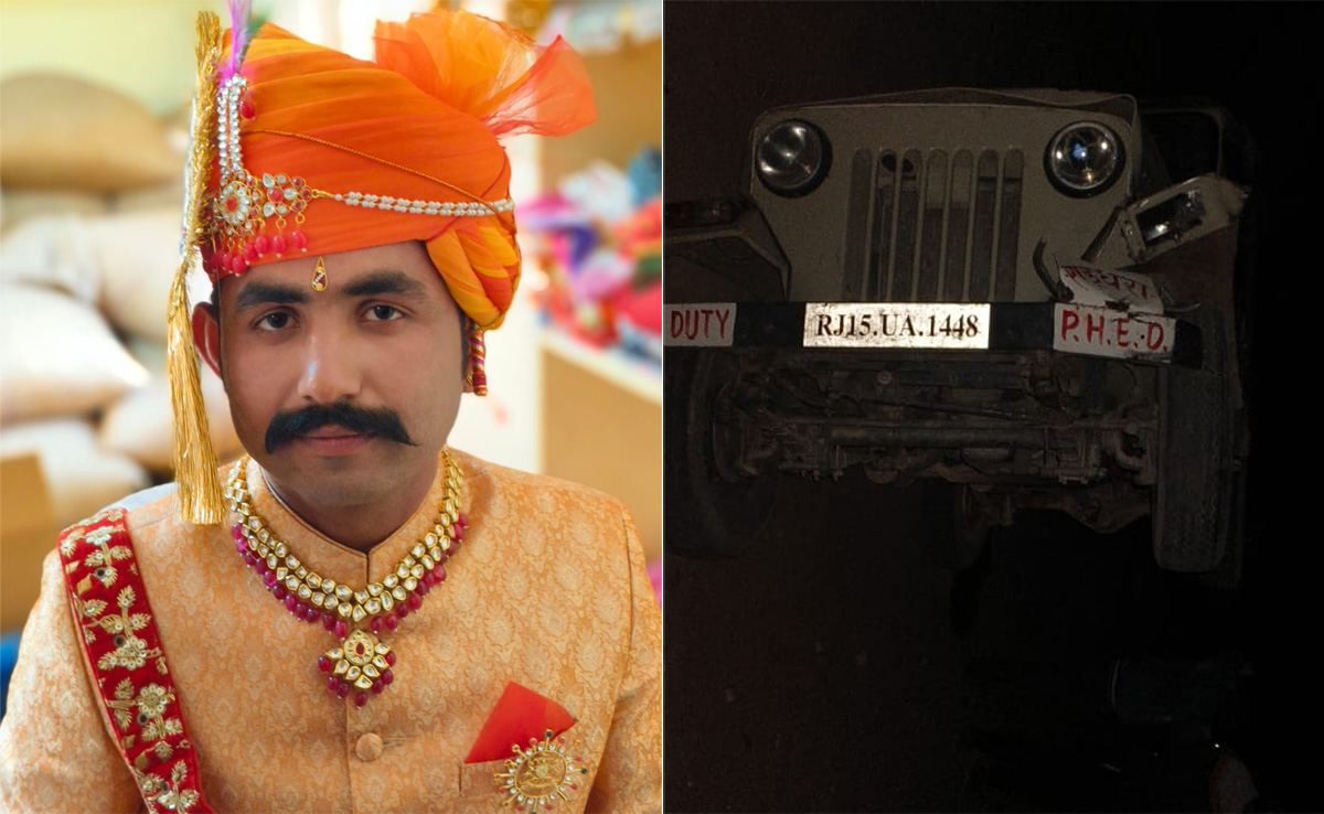 Jaisalmer: शराब के नशे में पुलिसकर्मियों ने बाइक सवार को मारी टक्कर, युवक की मौत, लोगों ने किया हंगामा