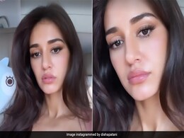 When Disha Patani's Pretty Pink Monochrome Makeup Look Enters, Monday Blues Exit When Disha Patani's Pretty Pink Monochrome Makeup Look Enters, Monday Blues Exit