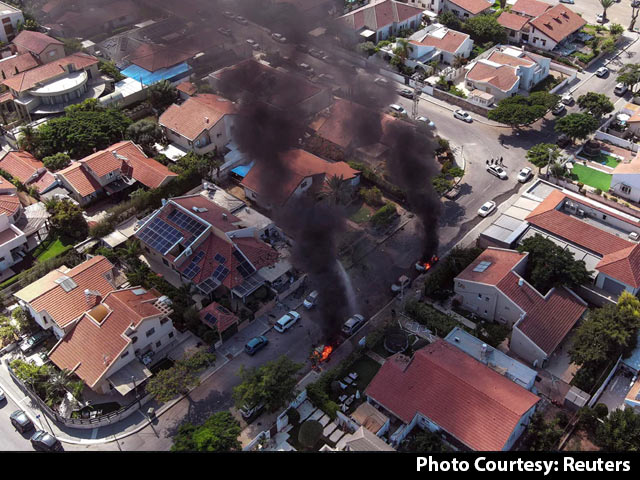 Israel At "State Of War" After Surprise Attack By Hamas