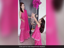 Dussehra 2023: Glimpses From Inaaya's Celebrations At Home, Shared By Mom Soha Ali Khan Dussehra 2023: Glimpses From Inaaya's Celebrations At Home, Shared By Mom Soha Ali Khan