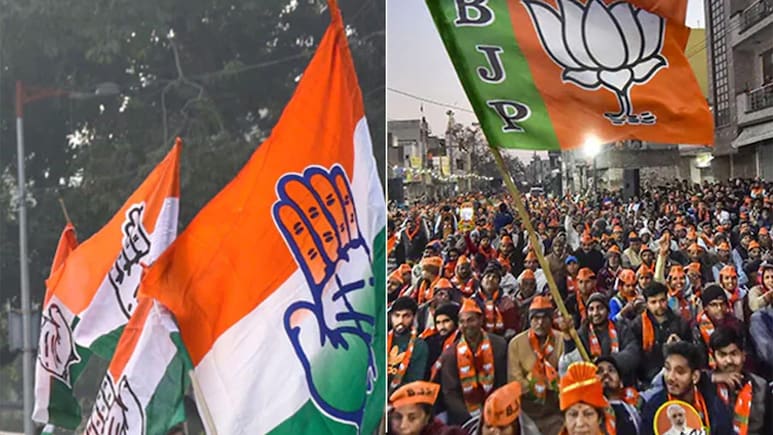 Bhiwandi Election 2026: लाठ्याकाठ्या, खुर्च्या अन् दगड.. भाजप- काँग्रेस गटात तुफान राडा; भिवंडीत दोन गट भिडले