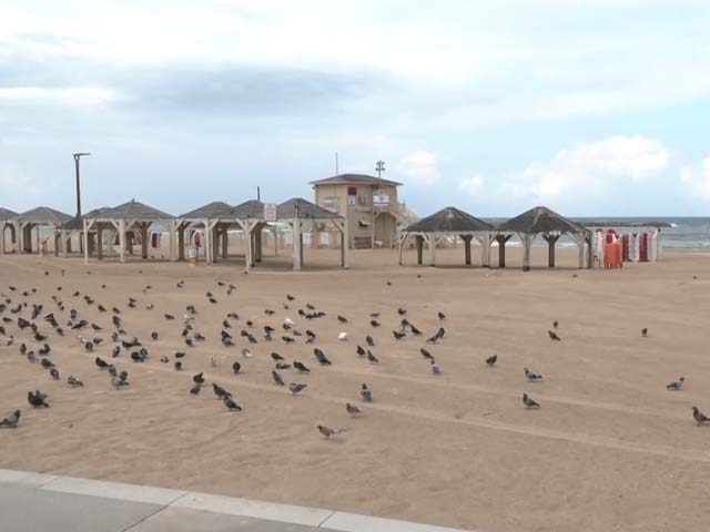 From Party Place To War Zone: Deserted Beaches Depict Dark Story Of Israel-Hamas War