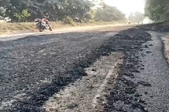 BJP MLA's Aide Dug Up Road In UP Because He Didn't Get "Commission": Cops BJP MLA's Aide Dug Up Road In UP Because He Didn't Get "Commission": Cops