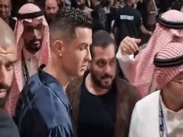 Viral: फेमस फुटबॉलर Ronaldo ने Salman Khan को किया इग्नोर, फैंस बोले- टाइगर शर्मिंदा है, देखें पूरा वीडियो Viral: फेमस फुटबॉलर Ronaldo ने Salman Khan को किया इग्नोर, फैंस बोले- टाइगर शर्मिंदा है, देखें पूरा वीडियो