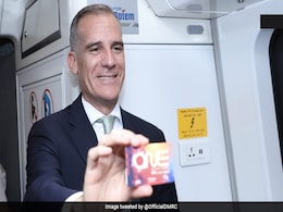 US Envoy Eric Garcetti Takes A Ride In Delhi Metro. See Pics US Envoy Eric Garcetti Takes A Ride In Delhi Metro. See Pics