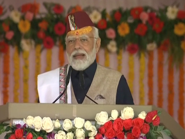 Prime Minister Narendra Modi Addresses Rally In Uttarakhand