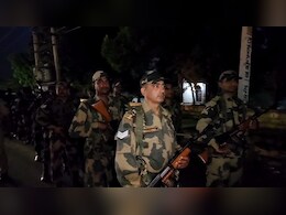 बीएसएफ के सशस्त्र जवानों ने मार्च निकालकर संवेदनशील इलाकों में भयमुक्त मतदान का दिलाया भरोसा