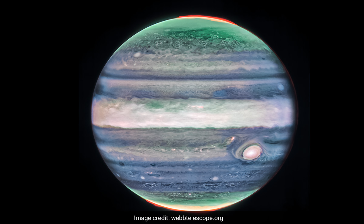 Jupiter's Mysterious High-Speed Jet Stream Unveiled By Webb Space Telescope
