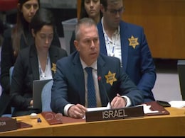 "From This Day On...": Israel Envoy Wears Nazi-Era Yellow Star At UN "From This Day On...": Israel Envoy Wears Nazi-Era Yellow Star At UN