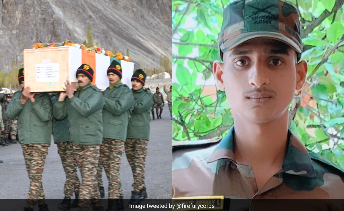 Remains Of Agniveer Gawate Akshay Laxman To Be Brought To His Residence Today