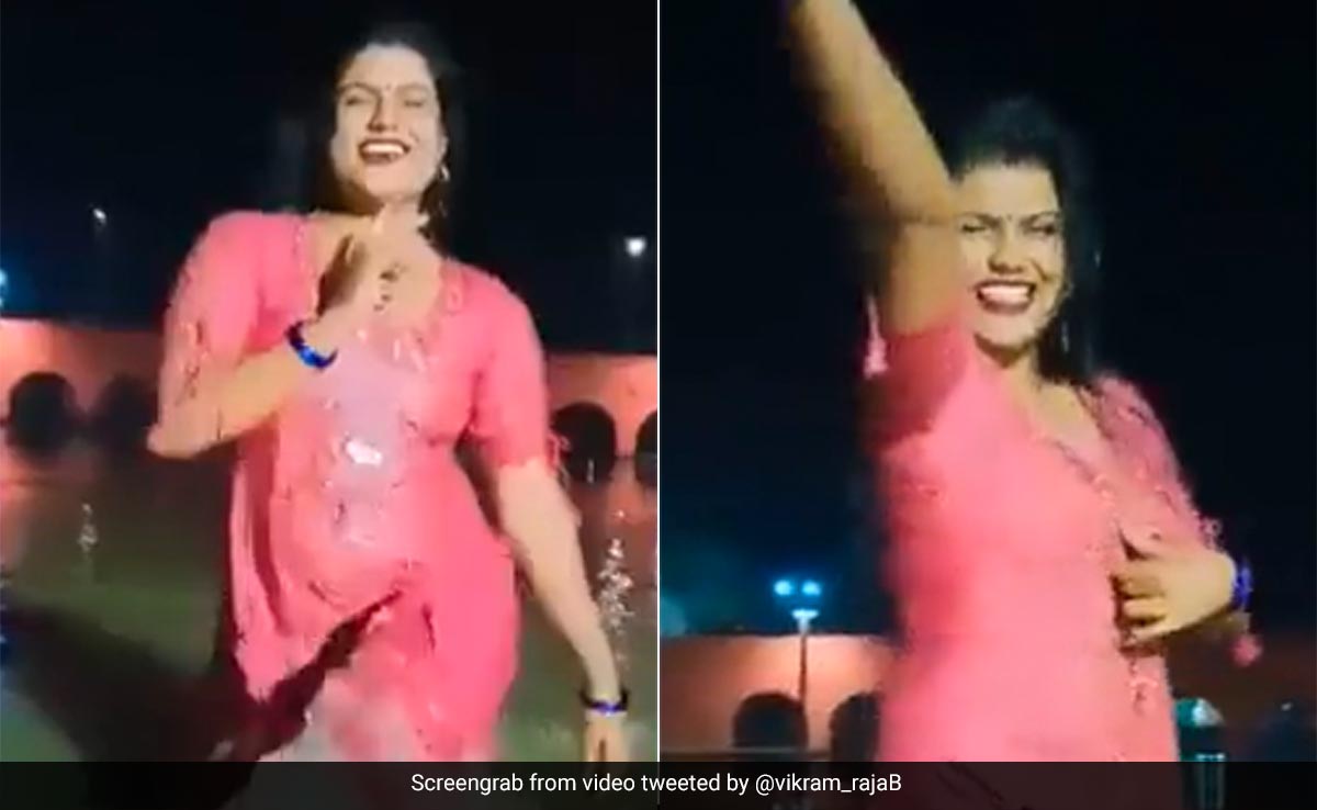 Watch: Woman Creates Dance Reel At Ayodhya's Saryu River Ghat, Police Reacts