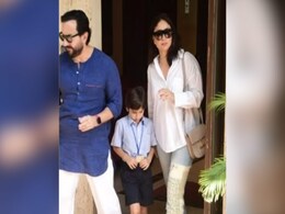 स्कूल यूनिफॉर्म में दिखा तैमूर, करीना कपूर और सैफ अली खान भी थे साथ, वायरल हुआ वीडियो स्कूल यूनिफॉर्म में दिखा तैमूर, करीना कपूर और सैफ अली खान भी थे साथ, वायरल हुआ वीडियो