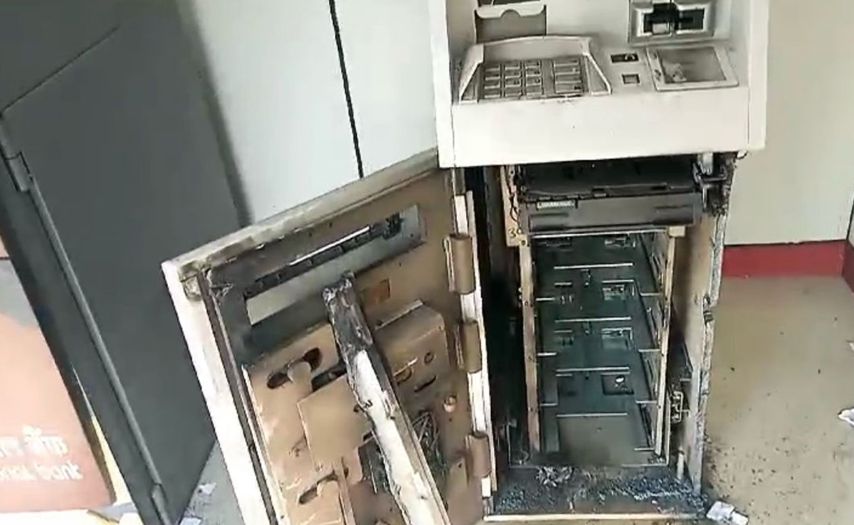 Jaipur ATM Cut Open, CCTV Sprayed Black, Thieves Escape With Lakhs