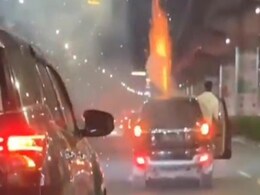 3 Arrested For Bursting Crackers From Moving Car After Video Goes Viral 3 Arrested For Bursting Crackers From Moving Car After Video Goes Viral